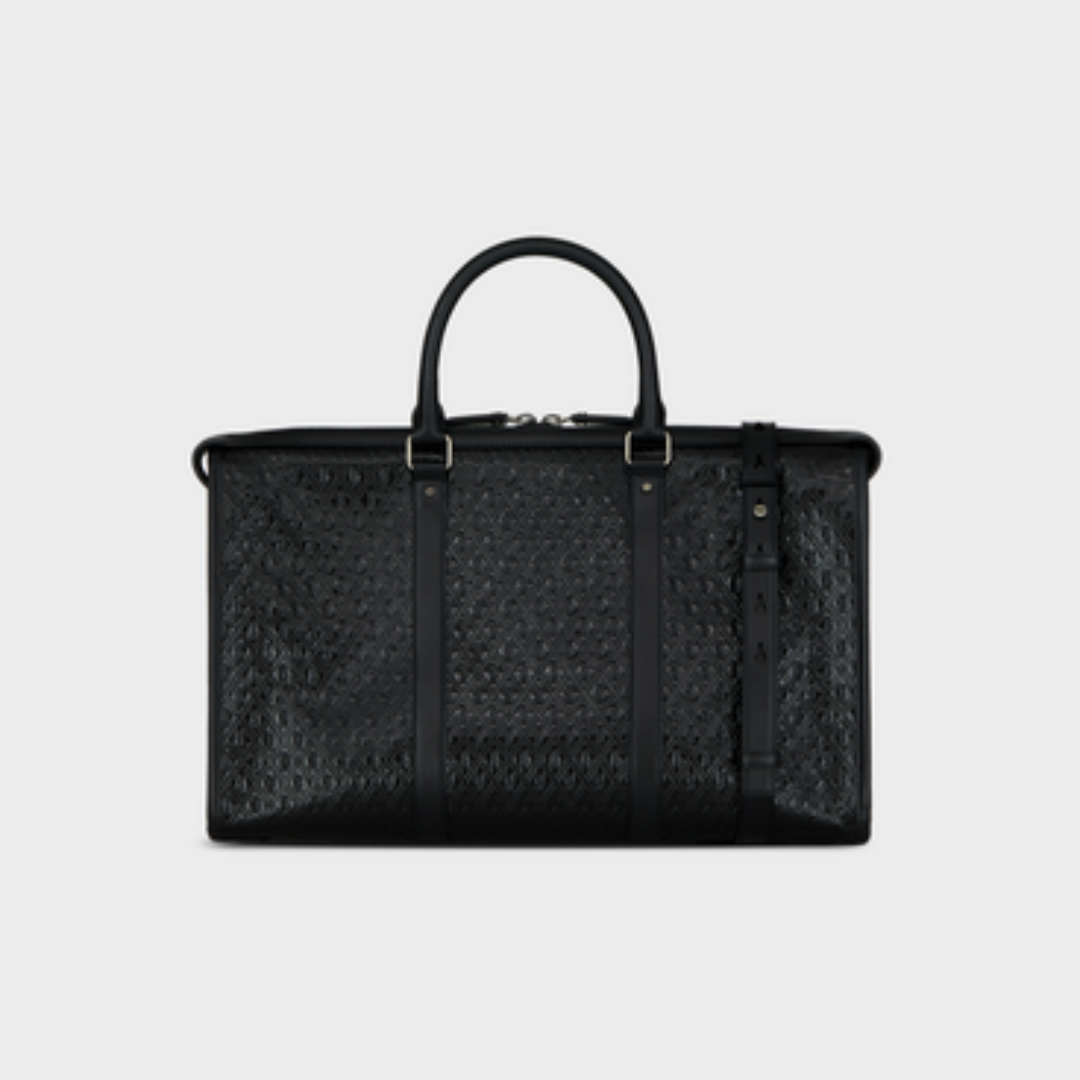 Saint Laurent Un sac Medium Duffle vernis Stars Solidaires