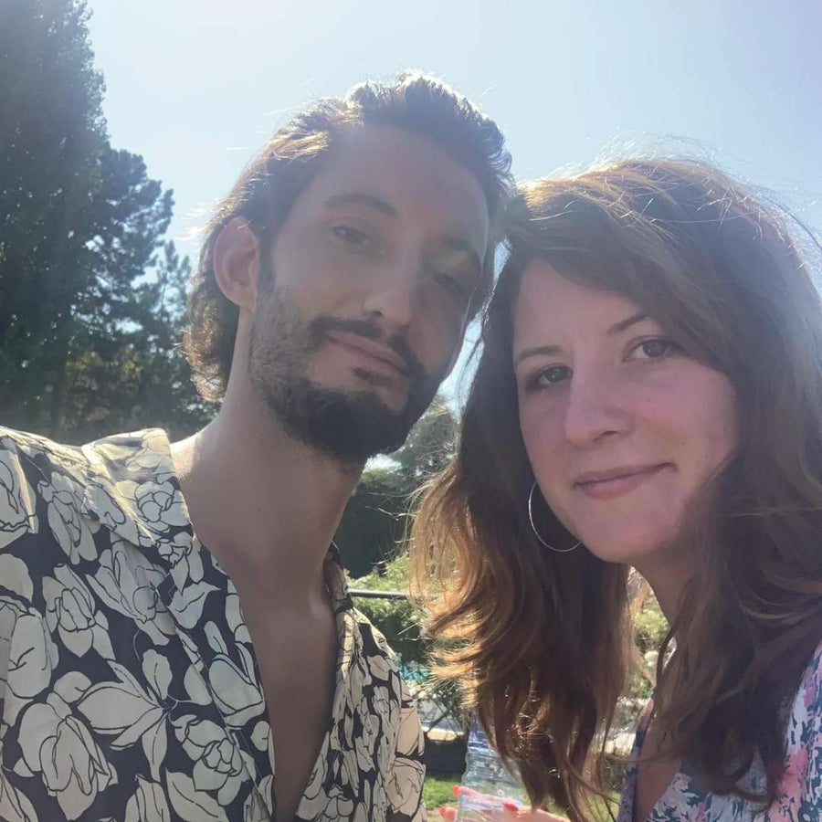 Léa et Pierre Niney