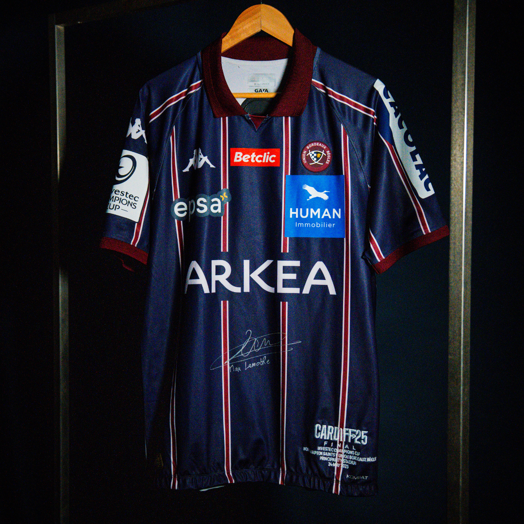 UBB  | Un maillot UBB spécial de Maxime Lamothe